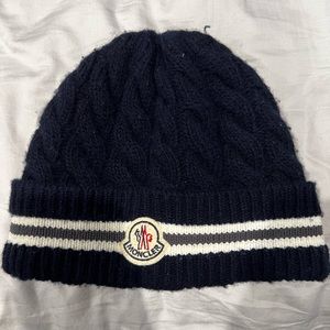Moncler berretto beanie navy